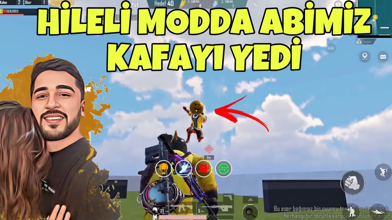 YEP YENİ HİLELİ HARİTADA ABİMİZ KAFAYI YEDİ, BİZE KÜSTÜ, TÜM SUÇU AYŞO'YA ATTIM! -PUBG MOBİLE