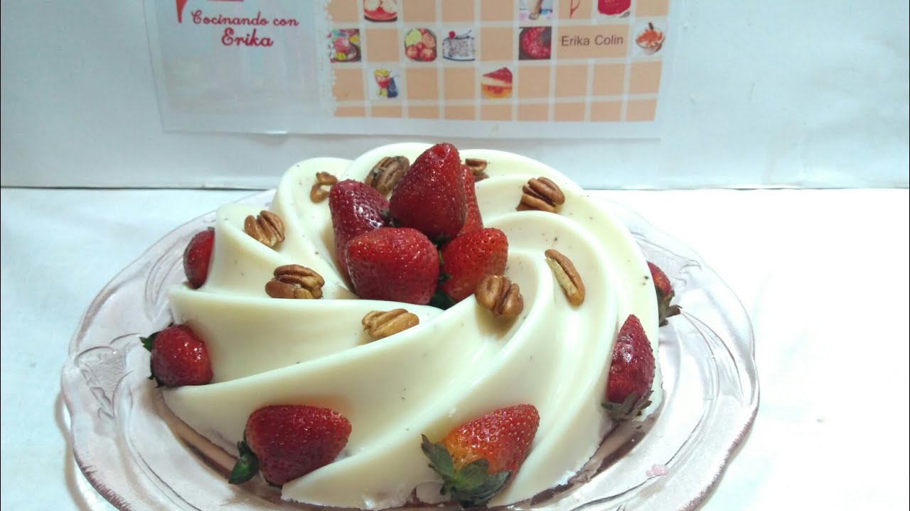 GELATINA LECHERA Y FRESA🍓 YouTube