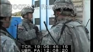 Operation Iraqi Freedom:   Stryker Vehicles Patrolling 250129-20 | Footage Farm