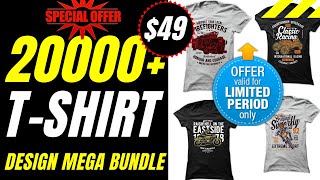 20K t shirt design big bundle chep price