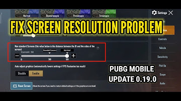 How to make notch screen display to fullscreen display setting | AFTER NEW UPDATE 0.19.0 | PUBGM🎮❤️