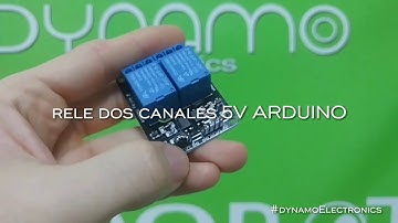 Rele dos canales para arduino / Two channel relay for arduino