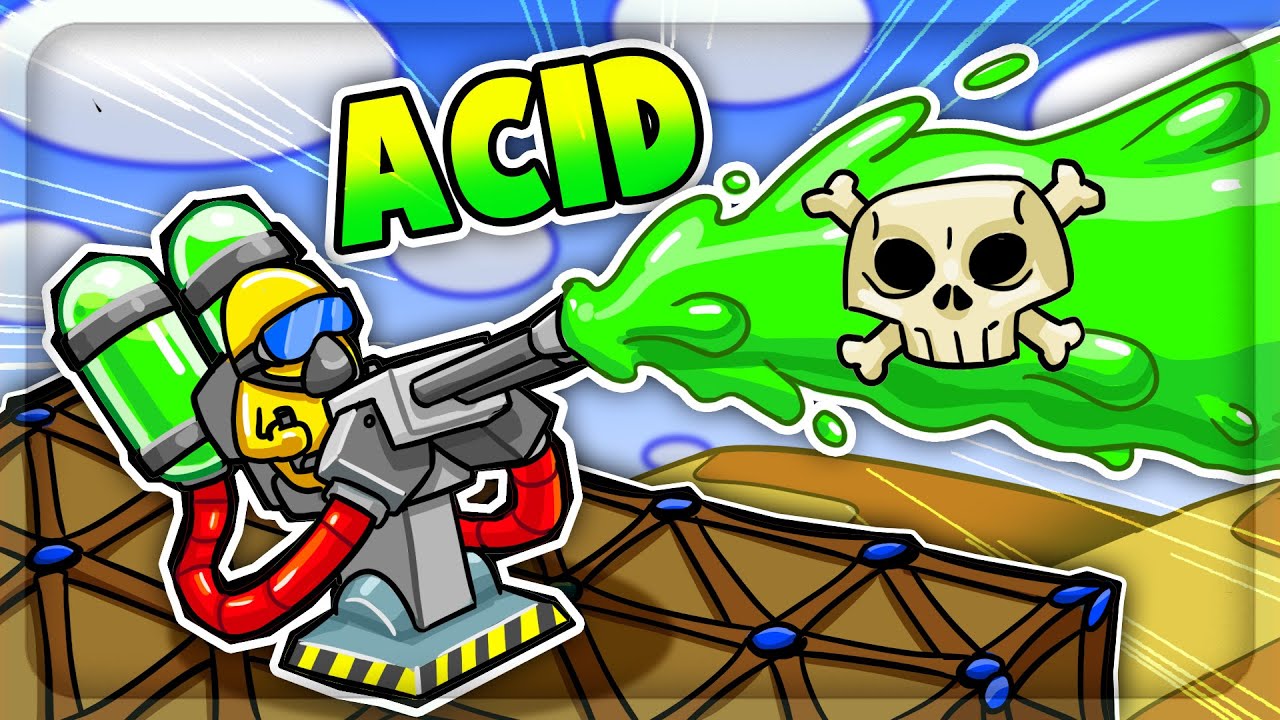 Using NOXIOUS ACID To Melt My Enemies in Forts