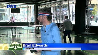 Pickleball takes over CBS 2: Brad Edwards vs. Grant DePorter
