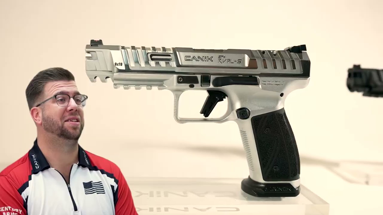 Canik SFx Rival-S Chrome 9MM Pistol