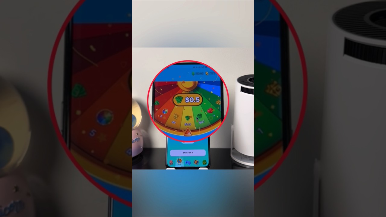 Earn FREE Usdt When You SPIN A Wheel!!!