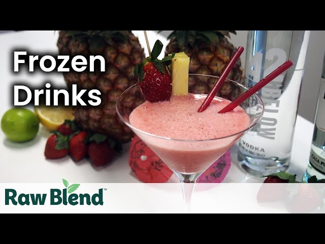 How To Make Frozen Drinks in a Blender: Tips