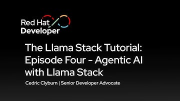 The Llama Stack Tutorial: Episode Four - Agentic AI with Llama Stack