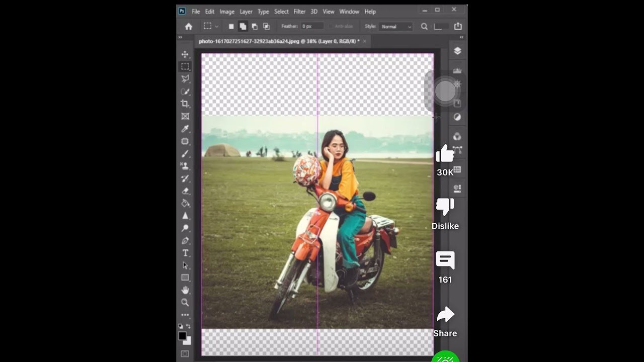 how to crop image height