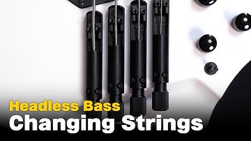 Changing Strings on a HILS Headless Bass (HNB3, HNB5, HZB4)