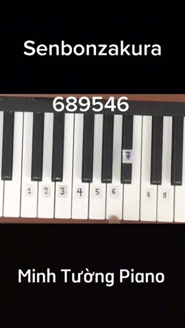 千本桜 - Senbonzakura (Piano Tutorial) | Minh Tường Piano #shorts #short #piano #japan