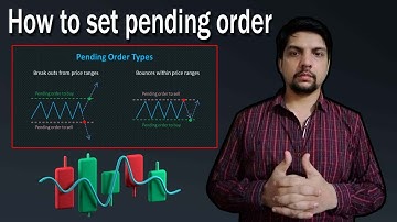 How to put pending order in mt4 and mt5 | How to cancel pending order in Forex trading