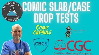 Comic Book Case and Slab Drop Tests