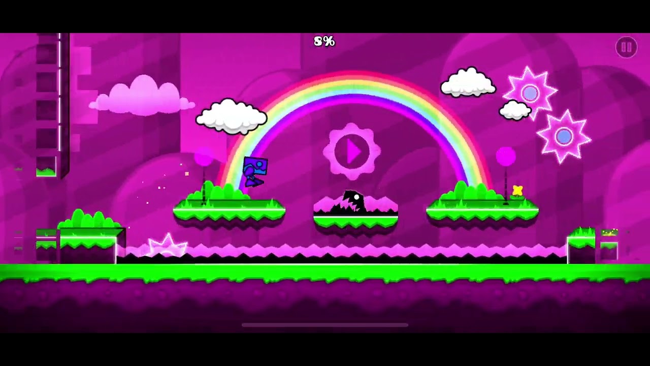 I’m a noob at geometry dash but I’ll play it anyways - YouTube