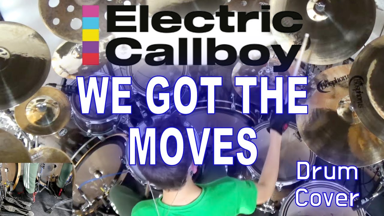 Electric Callboy WE GOT THE MOVES Drum Cover YouTube
