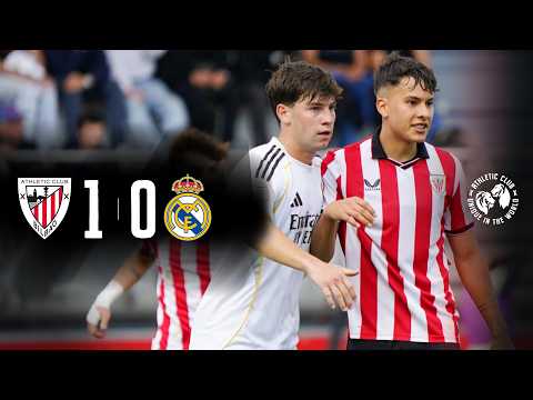 ⚽ Resumen I Athletic Club 1-0 Real Madrid CF I Laburpena I Copa Campeones Juvenil - 1/4 Itzulikoa