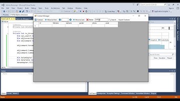 Searching for data from an SQLite Database using ADO NET and VB .NET