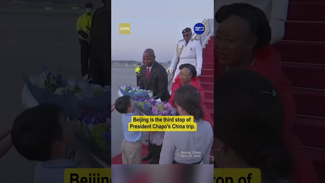 Mozambican President Daniel Chapo in Beijing, continuing state visit to China