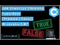 💻 Jak Stworzyć Zmienną Typu Bool (Prawda / Fałsz) W Języku C#? 💻 #programowanie