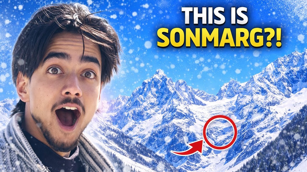 I visited sonmarg for the first time|| khubsurat jagah hai😍🤗