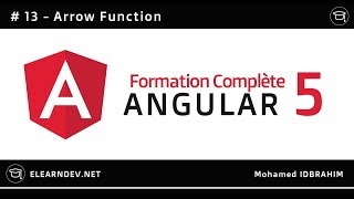 ANGULAR 5 | ARROW FUNCTION | #13