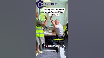 GenZ Wrote The Script 😂🔥 (It Was Lit. Lit-erally.) #shorts