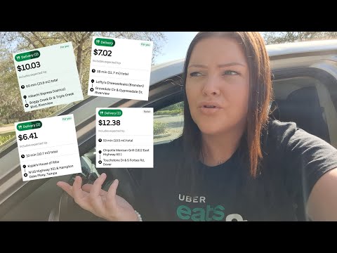 Is Driving for Uber Eats worth it? Tip Baiting, Double Orders, first day delivering 2023
