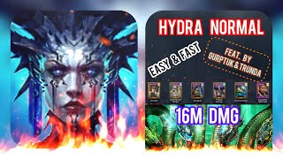 Hydra 🐉 Normal❗️Easy \& Fast 1🔑Team❗️feat. by Gurptuk \& Trunda | RAID Shadow Legends