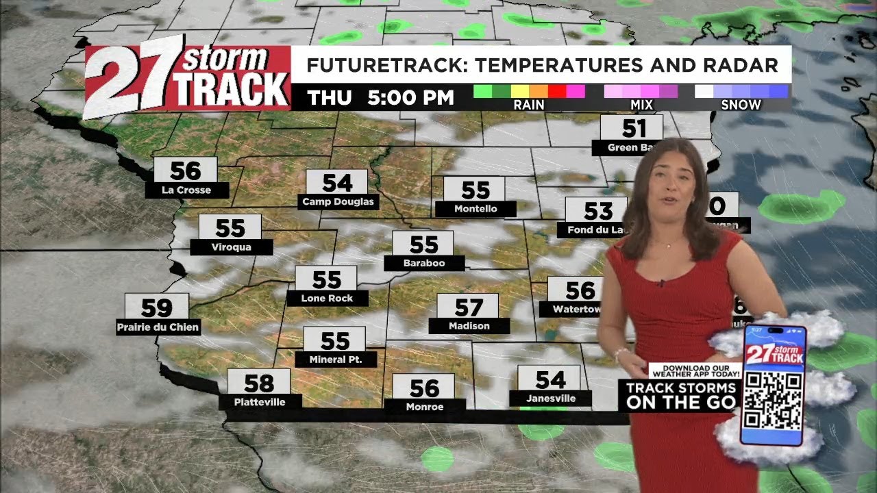 Another chilly day, but warmer temperatures are on the way - YouTube