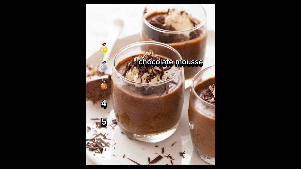 Rank These 5 Desserts