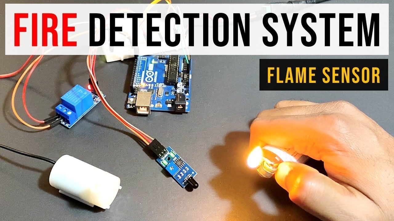 Inspire Award Project I| How to make Fire Alarm System using IR Sensor ...