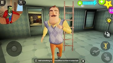 Scary Stranger 3D - New Levels Update New Chapter Hello Neighbor and Mr Grumpy Android Gameplay