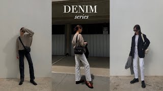 Denim Try On & Review Series Part I - Trying On Light & Dark Denim Jeans In My Wardrobe