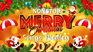 Merry Christmas 2024 🎄 Non Stop Christmas Songs Medley 2024 🎅🏼 Top Best Christmas Disco Remix Songs