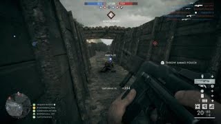 Battlefield™ 1 quick run with improvised grenade.