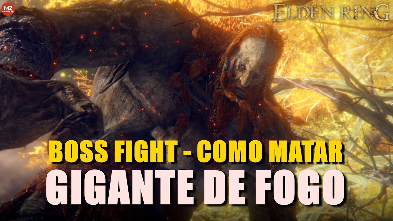 Live Gigante de Fogo,me Aguarde Elden Ring