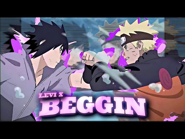 naruto vs sasuke fight scene in 1 minute (beggin - madcon short