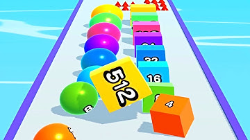 Ball Run 2048 Merge Number ! MAX LEVELS Gameplay Walkthrough New Update Part 236 android, ios