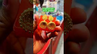 gold jhumka earrings design collection 😍 sona ka jhumka design #kritikajewellers #jhumka #gold #yt
