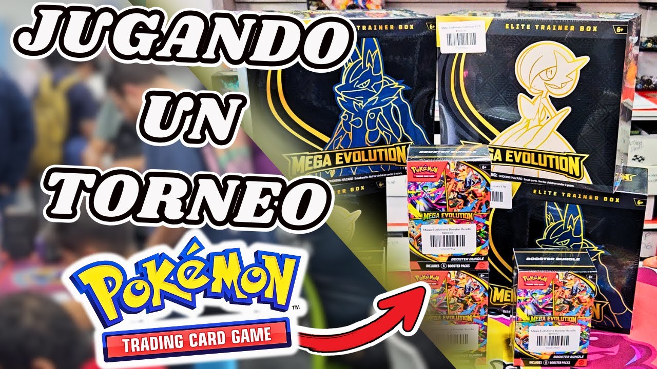 ¡COMPETIMOS en un Torneo Pokémon y ESTO PASÓ! 🤯 ¿Ganamos? | Mega Evolution Pokémon TCG