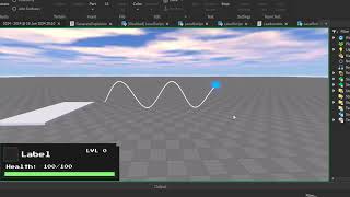 Generating sine waves with Roblox Studio