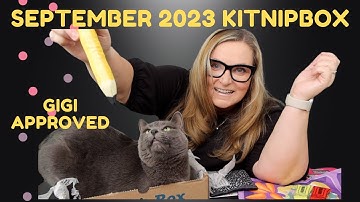 KitNipBox September 2023  Ubboxing with Gigi Galore