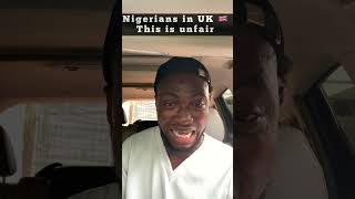 Nigerians in Uk 🇬🇧 this is unfair, Remember Home