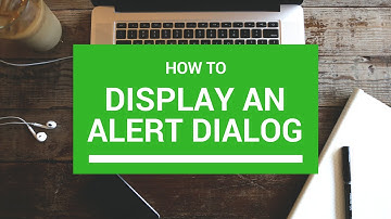How to display Alert Dialog in Android