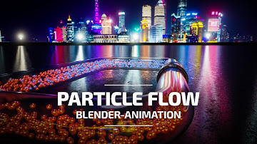 Particle Flow – Blender-Animation