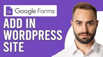 How To Add Google Form In WordPress Site (How To Embed/Integrate Google Form In WordPress Site)