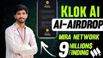 How to Join Klok Airdrop | Complete Klok AI App Airdrop Guide | Earn Mira Points