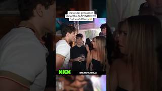 Clavicular gets asked about the SLAP INCIDENT by Lanah Cherry 😳 #streamer #clavicular #shorts