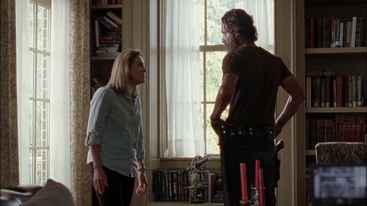 The Walking Dead[S5E12] Deanna interview Rick 2 (VF) YouTube