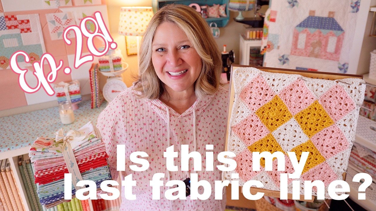 Erica's Craft Podcast Ep. 28 - Is this my LAST fabric line?